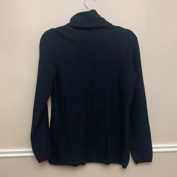 Calvin Klein Black Turtleneck Sweater Size Medium - Picture 3 of 6